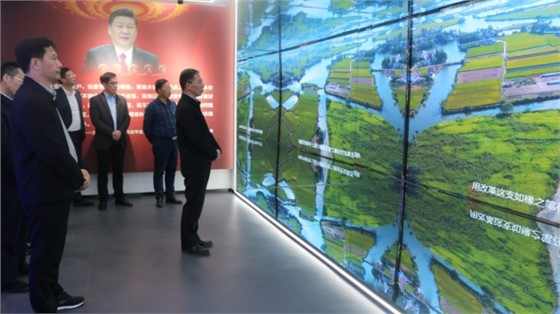羅小云副省長調研贛撫平原灌區相關工作，并參觀江西省農業水價綜合改革宣傳展覽中心